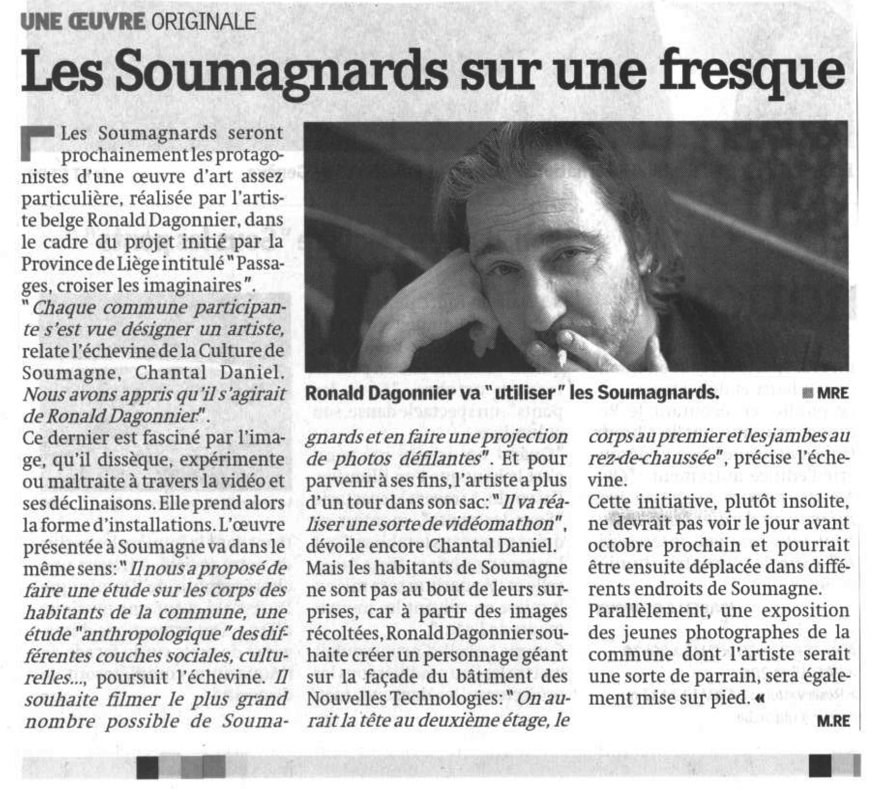 Aux Arts etc. Article Meuse